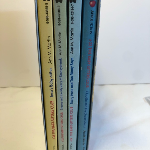 Apple Paperbacks The Baby-Sitters Club Books #33-36 Vintage 1990 - Picture 4 of 13